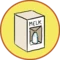 Icoon melk