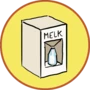 Icoon melk